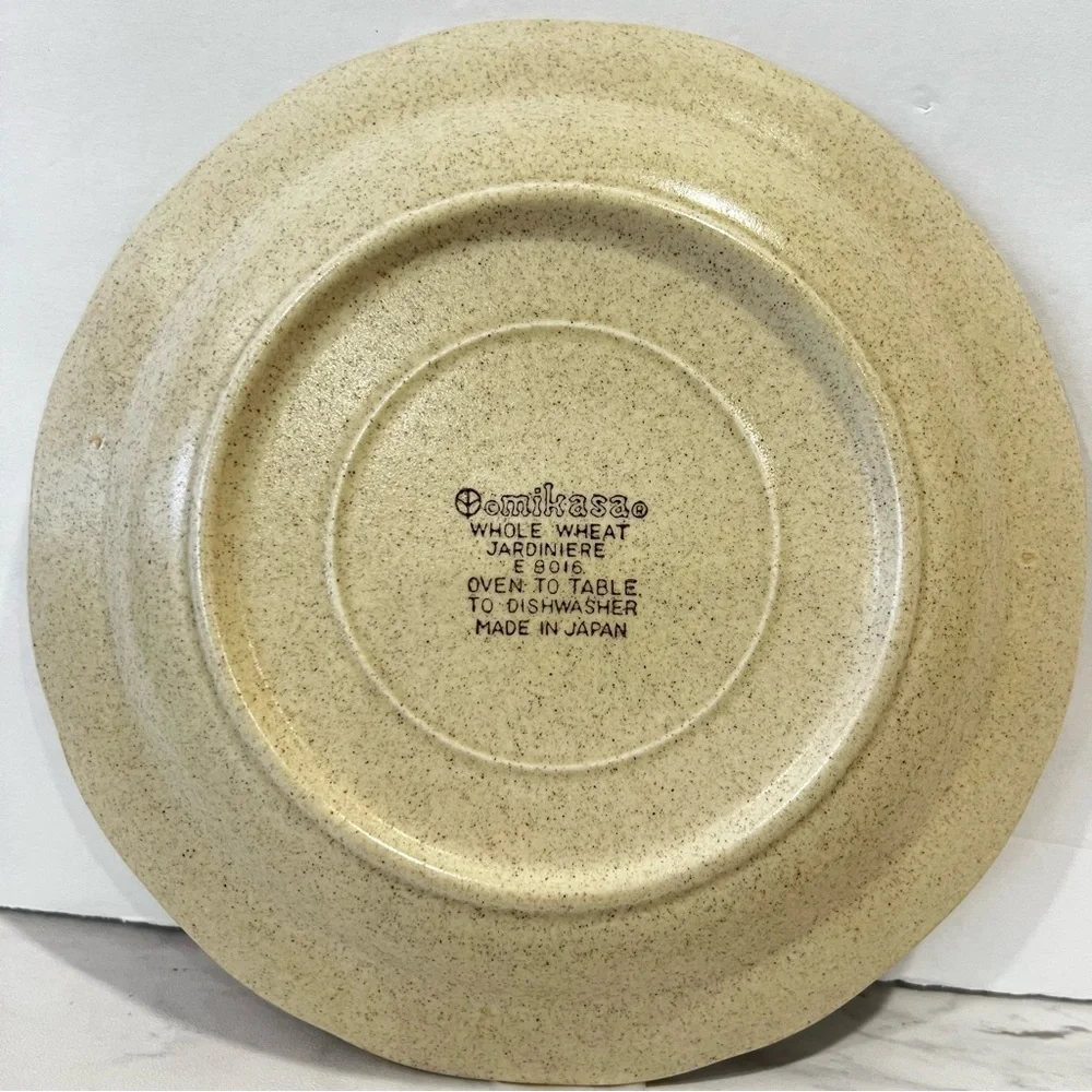 Mikasa Whole Wheat Jardiniere Salad Plate Size 8